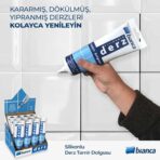 Bianca Silikonlu Derz Tamir Dolgusu Beyaz 350 gr. - Görsel 2